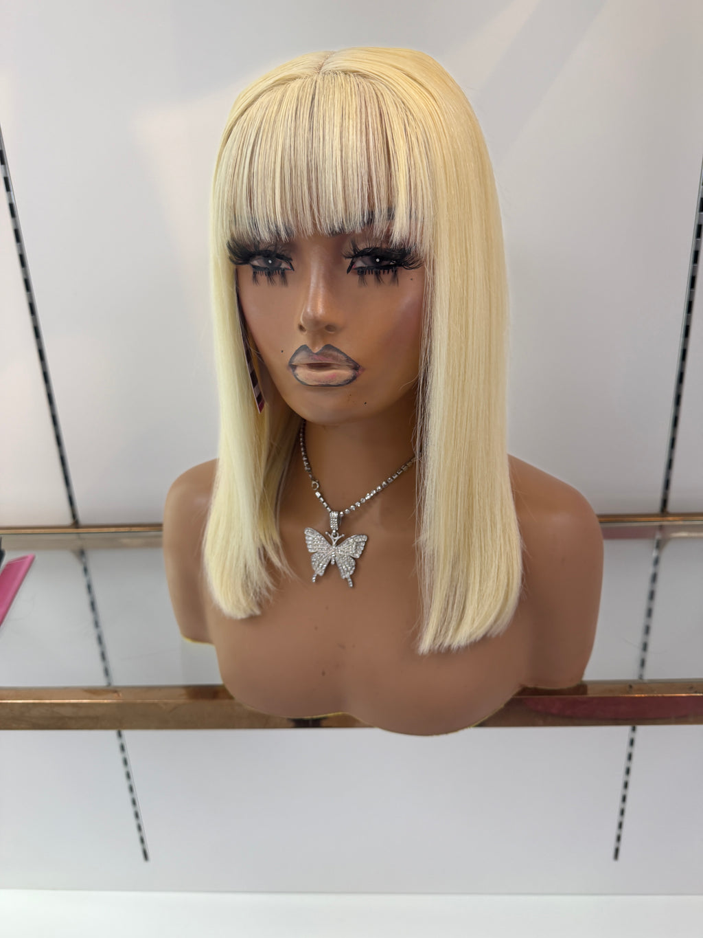 Glueless Closure Bang