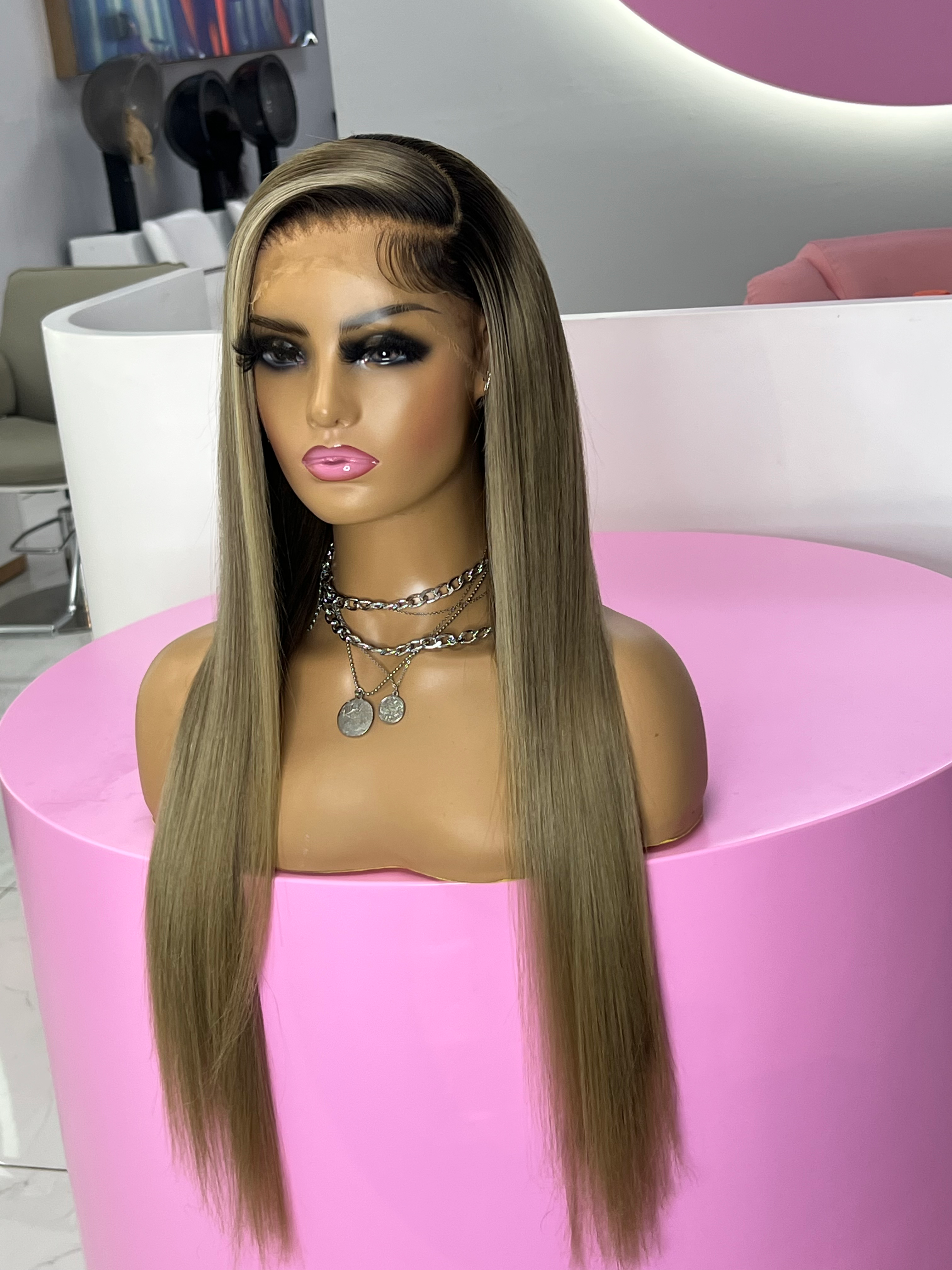 Ashed honey (Raw virgin hair