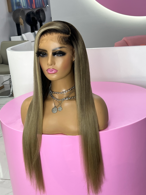 Ashed honey (Raw virgin hair