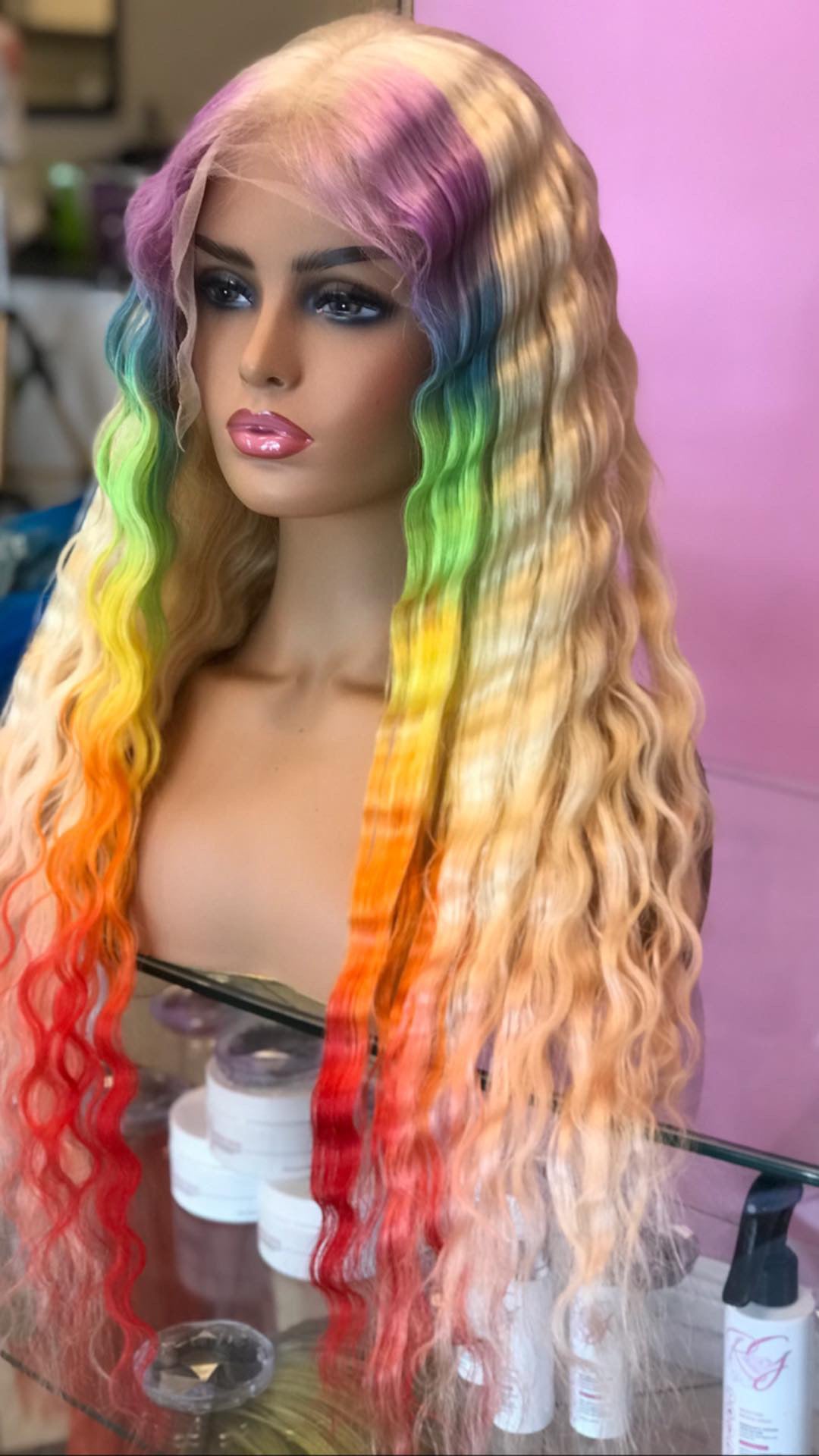 Rainbow aura