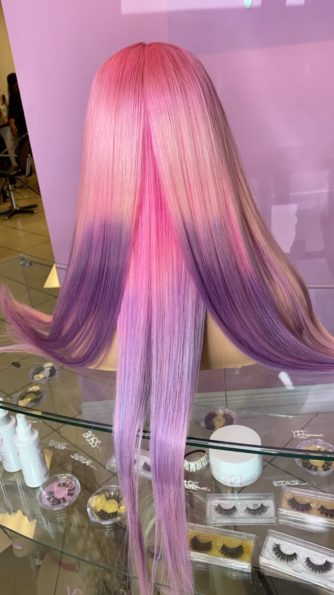 Cotton candy luxe